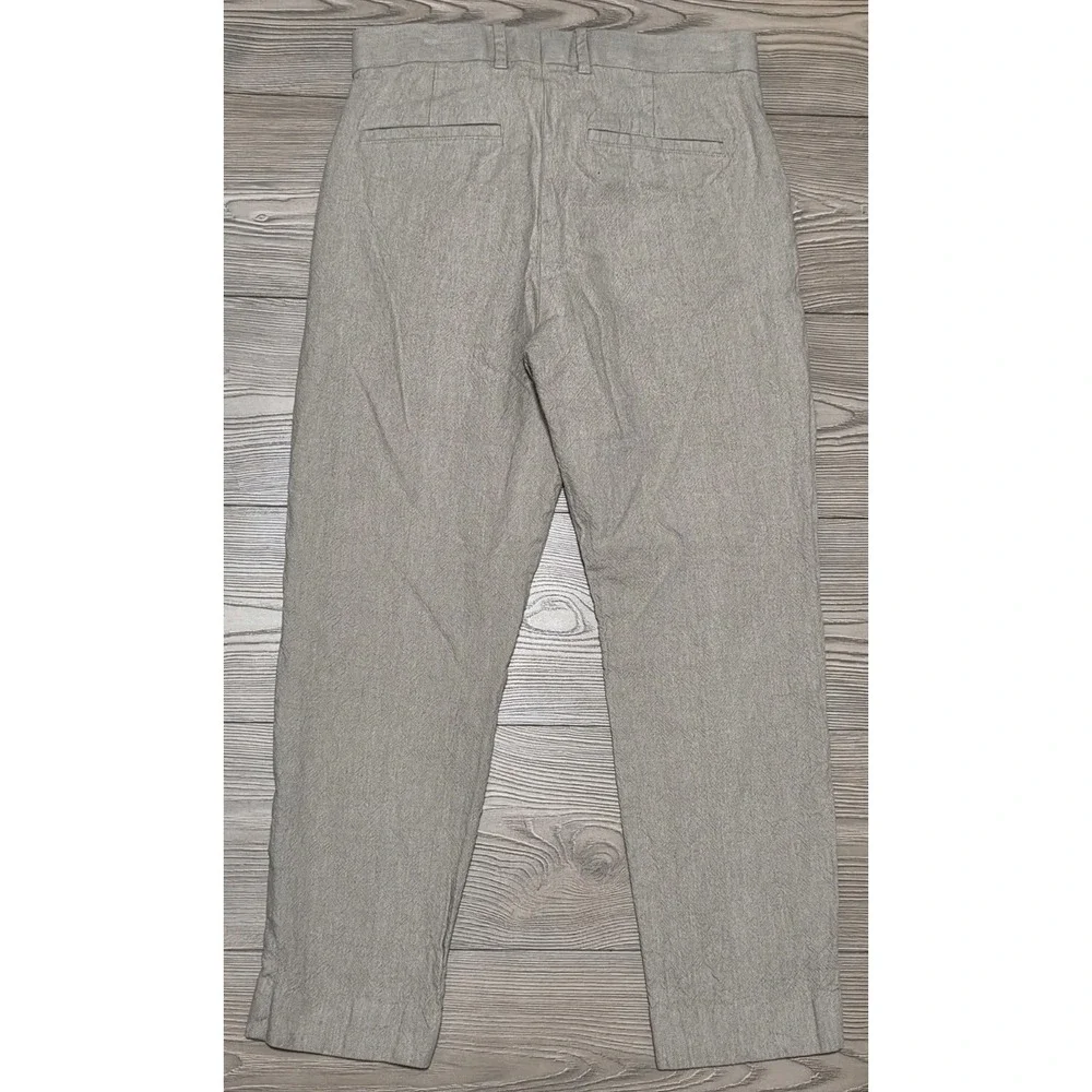Abercrombie & Fitch Linen Viscose Cotton Blend Pants Beige Mens Size 29x30